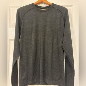 Lululemon Metal Vent Tech Long Sleeve Shirt Men’s M Dark Carbon Seamless